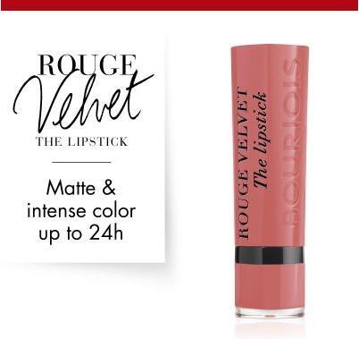 Immagine prodotto Bourjois Rouge Velvet Il rossetto (02 Fiammeggiante)