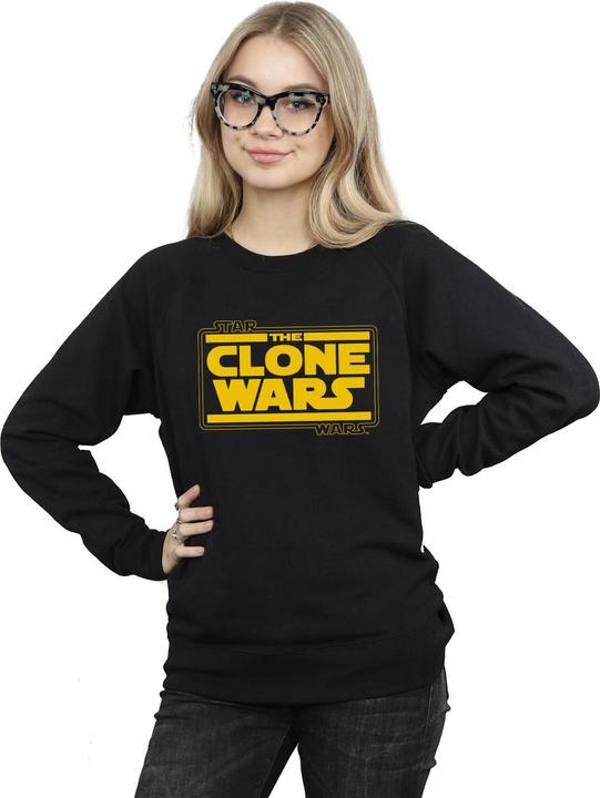 Produktbild Star Wars Clone Wars Logo Sweatshirt (L)