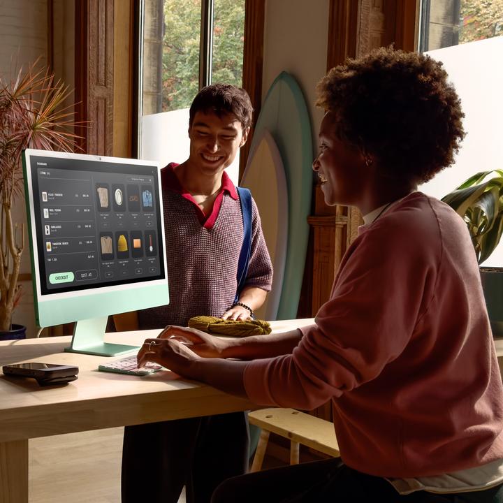 Image du produit Apple iMac 2024 (M4, 16 Go, 256 Go, Apple M4 10-Core)