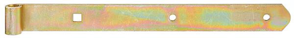Actual product image GAH Shutter strap length 300 x 10 x 30 mm thickness 3 mm Steel galv. zinc plated thick film passiv...