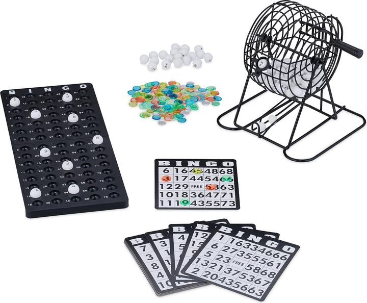 Productafbeelding Relaxdays Bingo spel set (Engels)