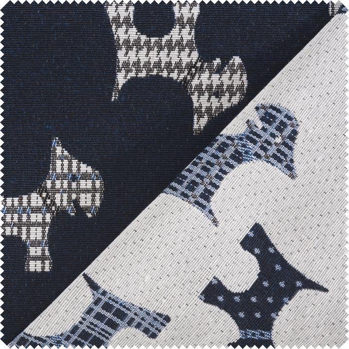 Produktbild VBS Jacquard-Stoff "Hunde", beidseitig, 140 cm breit, Meterware