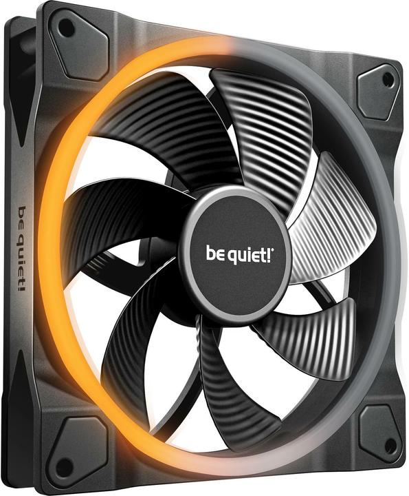 Productafbeelding be quiet! Lüfter 140*140*25 Light Wings PWM Reverse Black (140 mm, 1 x)