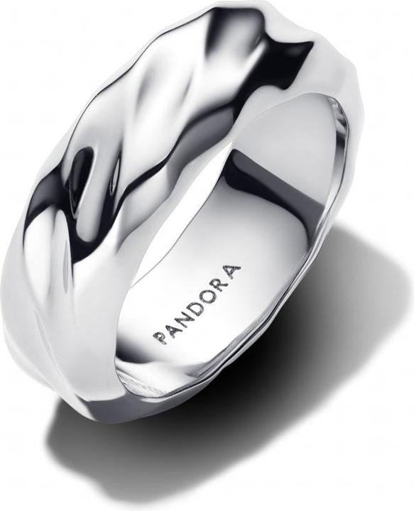 Produktbild Pandora Gewellter breiter Bandring (54, 925 Silber)