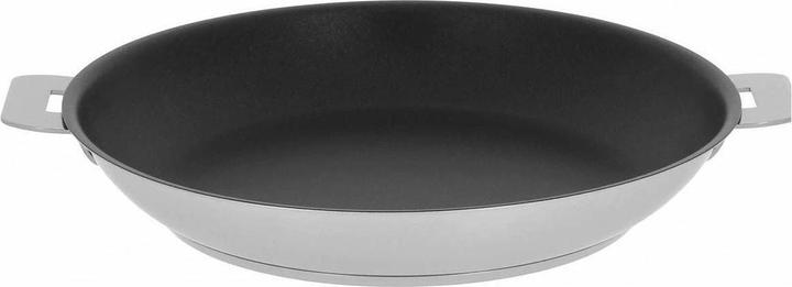 Actual product image Cristel Strate Amovible Stainless Steel Pan Non Stick Ø30cm (30 cm, Frying pan, Stainless steel)