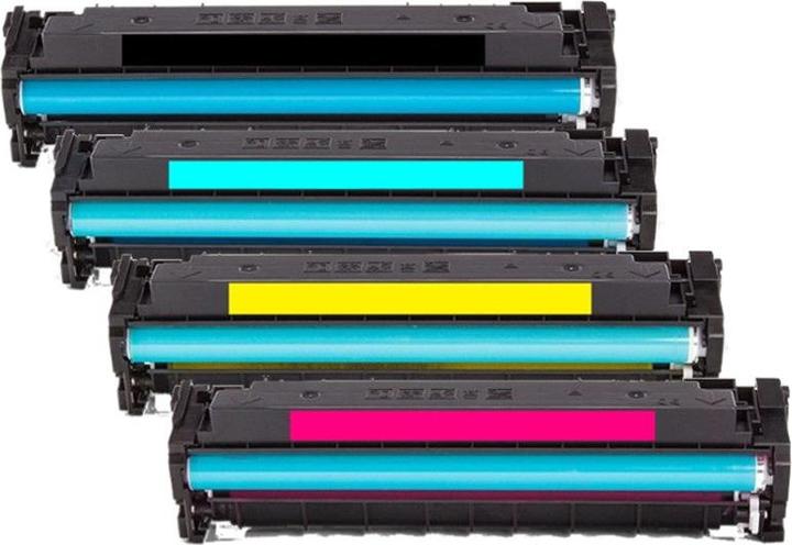 Image du produit Hermex Toner compatible pour HP Color LaserJet 1600 (M, Y, C, CF)