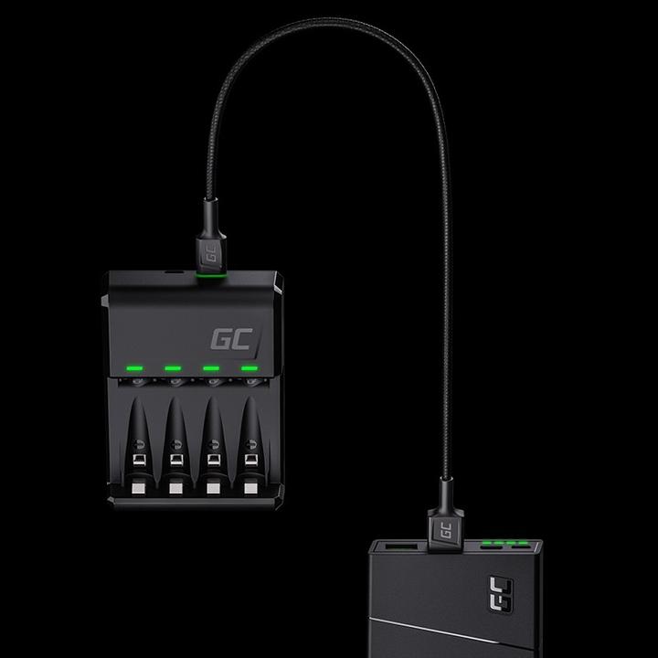 Produktbild GreenCell VitalCharger (1 Stk., AA, AAA, Ladegerät ohne Akku)