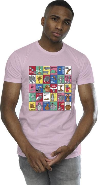 Image du produit Tom & Jerry - T-shirt GRID SQUARES - Homme (XL)
