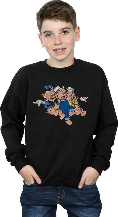 Actual product image Disney Boys Three Little Pigs Jump Sweatshirt (152, 158)
