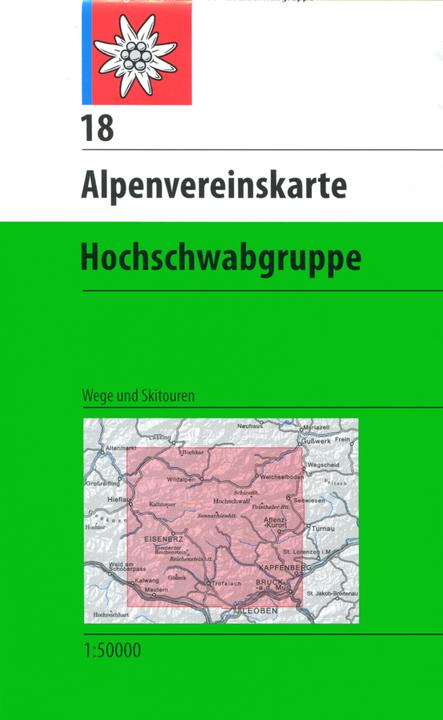 Immagine prodotto Club Alpino Mappe.18 Gruppo Hochschwab