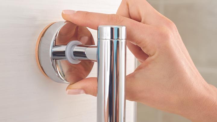 Immagine prodotto tesa Maniglia da bagno DRAAD con soluzione adesiva senza foratura
