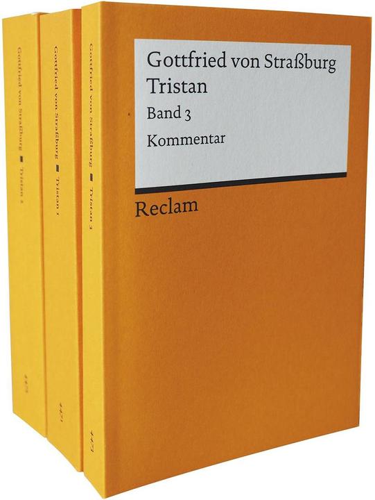 Produktbild Tristan (Deutsch, Gottfried von Strassburg, 2017)