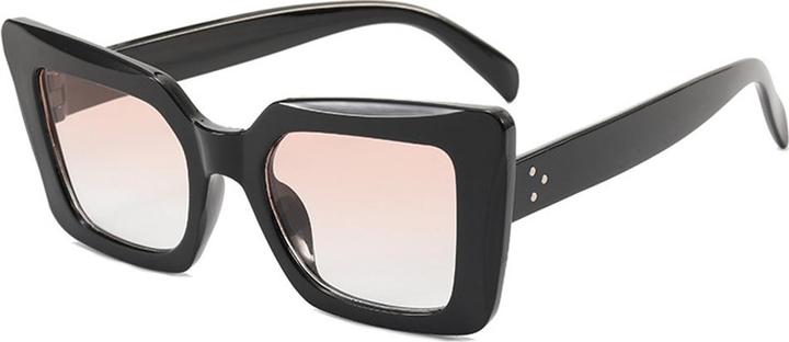 Image du produit Techsuit - Sunglasses (5277) - for Women with PC Frame and Lens, Square Shape - Black / Pink