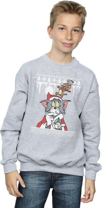 Image du produit Tom & Jerry - Sweat CHRISTMAS FAIR ISLE - Garçon (116)