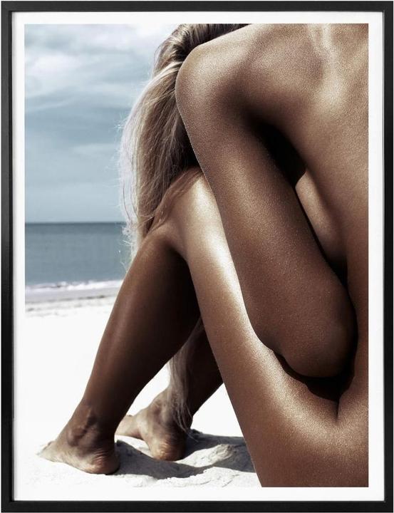 Produktbild Trenddeko Nackt am Strand (60 x 80 cm)