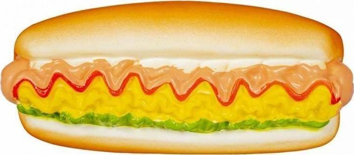 Actual product image Duvoplus + + LATEX HOT DOG GAME 16x7x6cm 11983 (Dog chew toy)