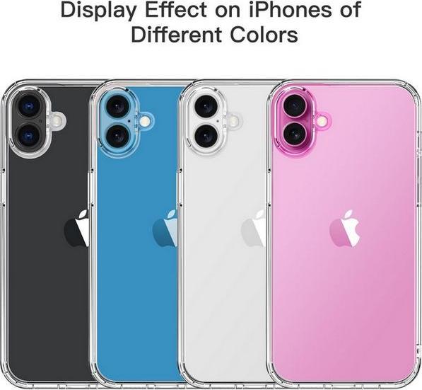 Actual product image MU Classic RJT Clear Case Series (Apple iPhone 16 Plus)