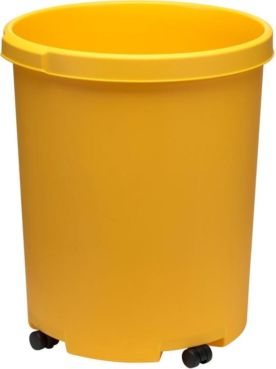 Immagine prodotto Han KLASSIK XXL 1836-15 Cestino per la carta 50 l (Ø x H) 430 mm x 490 mm Polipropilene Giallo 1 pz. (50 l)