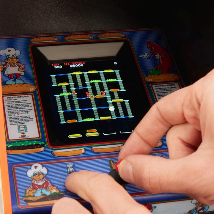 Image du produit Numskull Cabinet d'arcade à l'échelle 1 - Burger Time