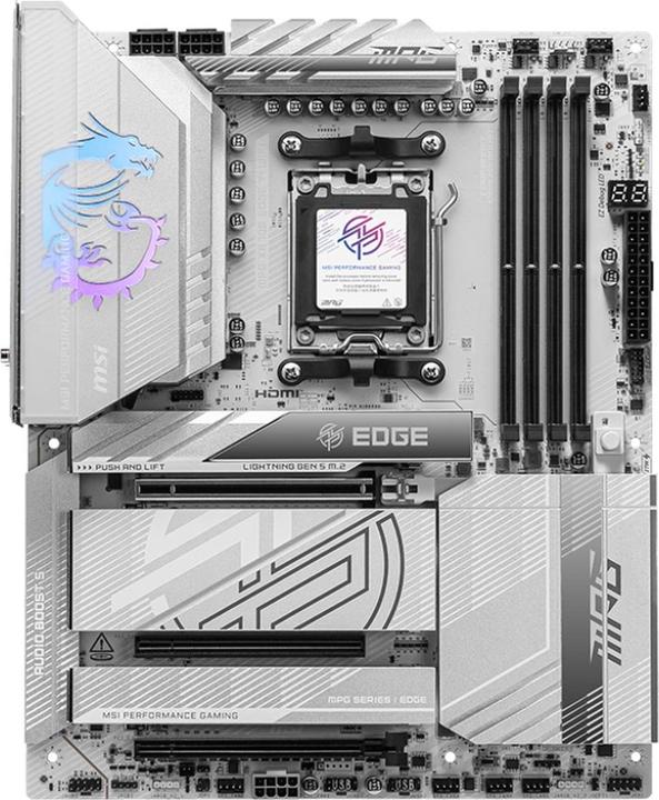 Actual product image MSI MPG X870E EDGE TI WiFi (AM5, AMD X870E, ATX)