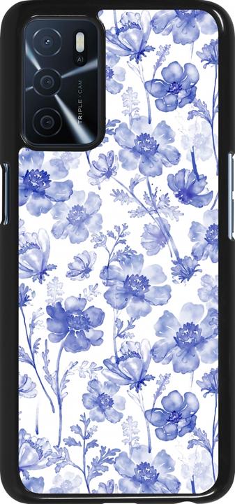 Immagine prodotto PhoneLook Copertina Primavera 23 fiori blu acquerello (Oppo A16s)