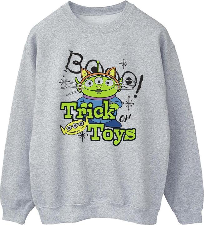 Actual product image Toy Story Mens Trick Or Toys Alien Halloween Sweatshirt (4XL)