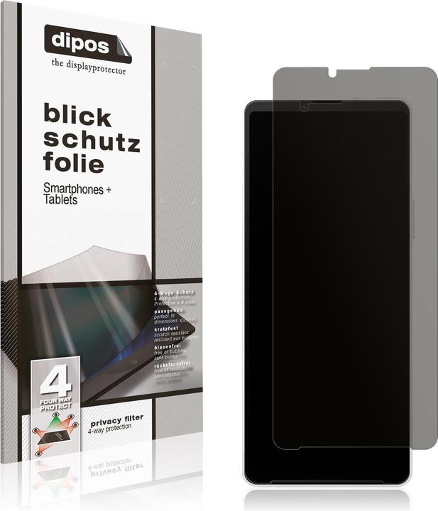 Immagine prodotto Dipos Pellicola Protettiva 4-Way Privacy (1 Pezzo/i, Sony Xperia 10 VI)