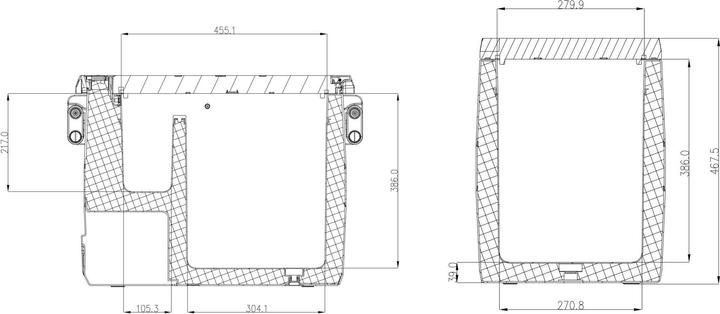 Produktbild Koor Kompressor-Kühlbox ARC 40 L, Stromversorgung (40 l)