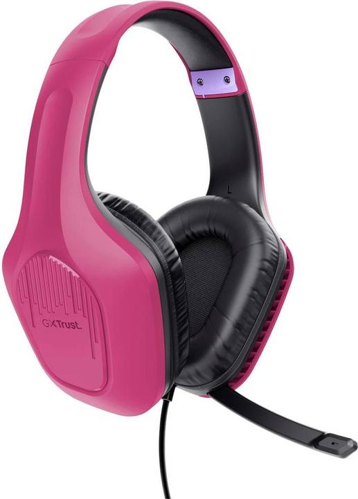 Image du produit Trust GXT415P CASQUE ZIROX - ROSE (Filaire)