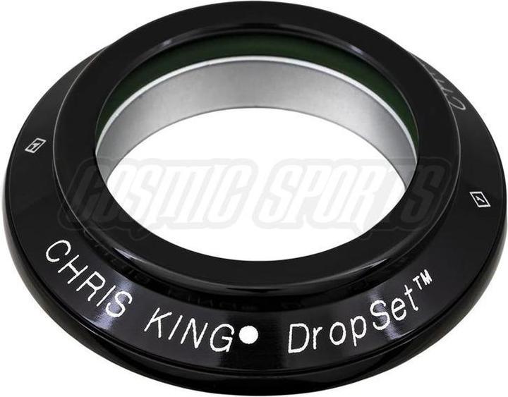 Actual product image Chris King Bearing Cap Dropset 1-4, Griplock, black
