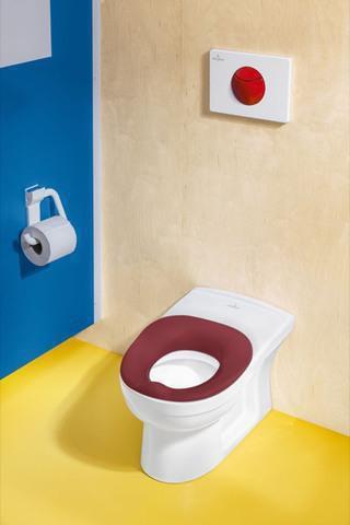 Produktbild Villeroy & Boch V&B Sitzring O.NOVO KIDS aus Schaumstoff Cherry Red