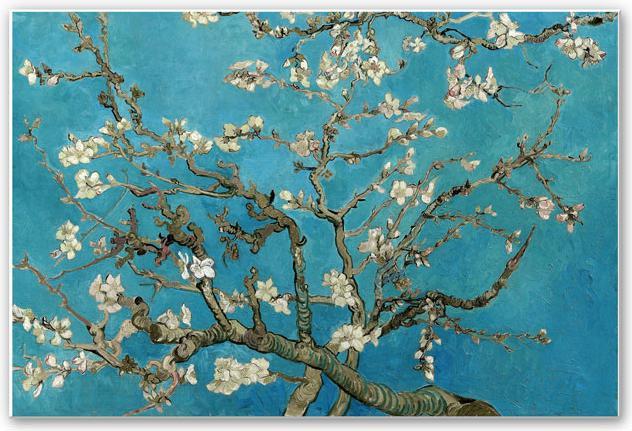 Actual product image Trenddeko van Gogh - Almond blossom (100 x 70 cm)