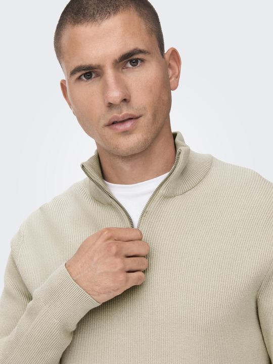 Actual product image Only & Sons High Neck Knit Sweater (XXL)