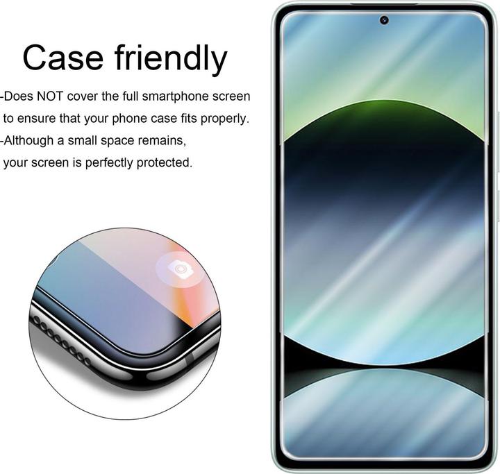 Produktbild Cadorabo Display Schutzglas Panzer Folie für Xiaomi Redmi Note 14 4G (1 Stück, Xiaomi Redmi Note 14)