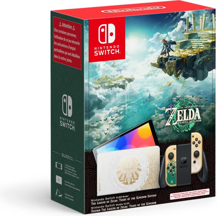 Actual product image Nintendo Switch - OLED Model The Legend of Zelda: Tears of the Kingdom Edition - ML