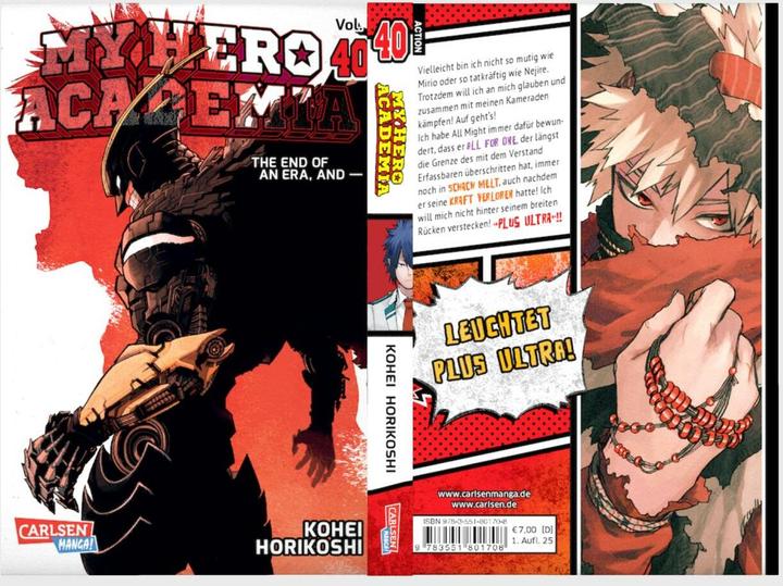 Produktbild My Hero Academia 40 (Kohei Horikoshi, Deutsch)