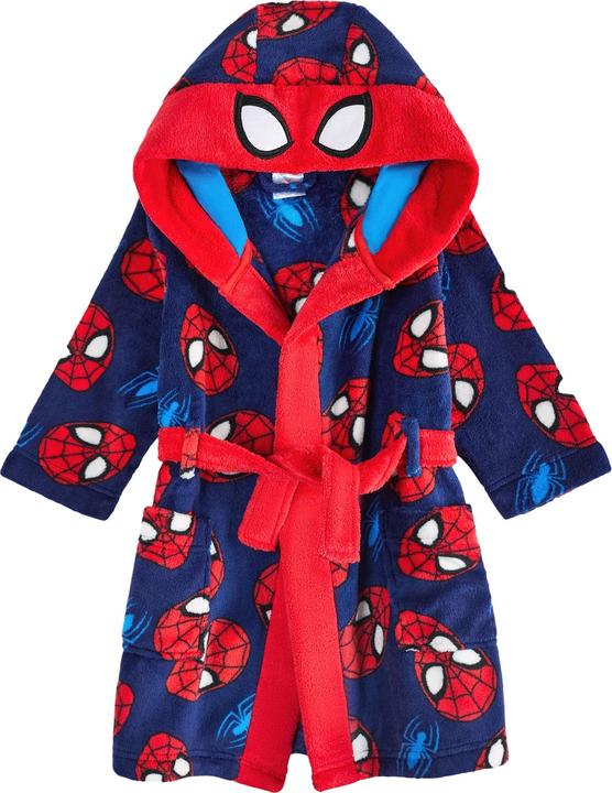 Immagine prodotto Spiderman Accappatoio Stampa su intera superficie Con Cappuccio Ragazzi (122)