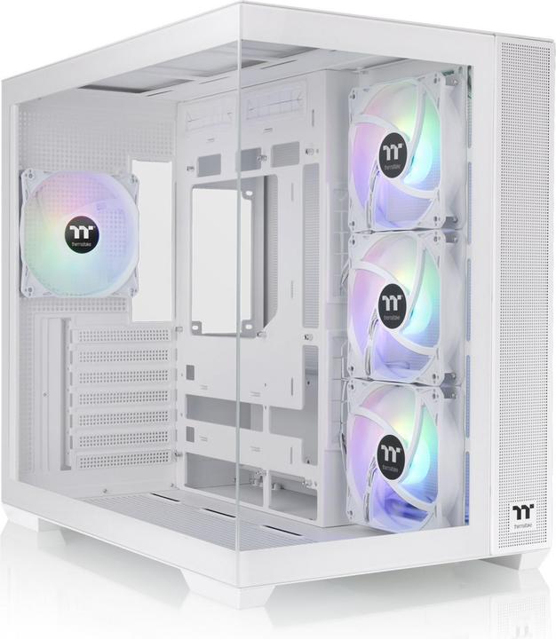 Image du produit Thermaltake View 380 TG ARGB Blanc de neige (Mini-ITX, mATX, ATX)
