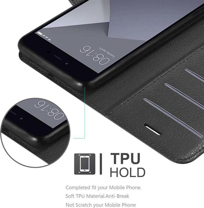 Produktbild Cadorabo Book mit Standfunktion Cover (Xiaomi Redmi Note 5A)