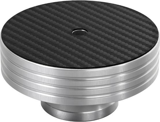 Actual product image Dynavox Turntable stabiliser PST330 silver (Panel weight)