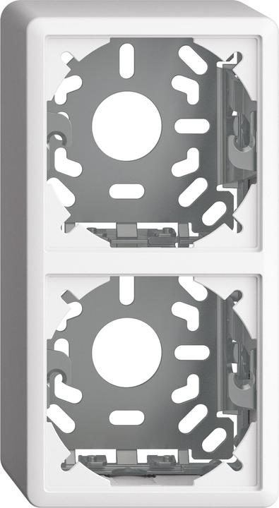 Feller EdizioDue Boîtier + étrier de fixation pour FX Gr.2x1 AP H54