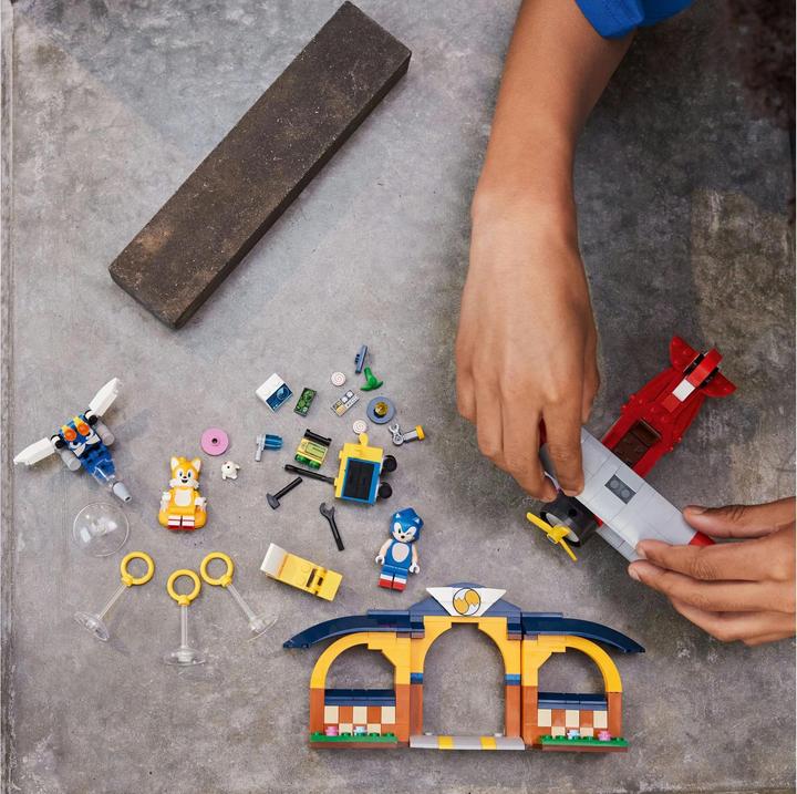 Immagine prodotto LEGO L'aereo tornado di Tails con officina (76991, LEGO Sonic)