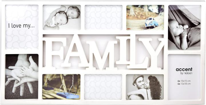 Nielsen Family Collage 10 Ausschnitte - 6x 10x15 cm & 4x 13x18 cm (10 x 15 cm)