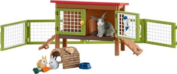 Actual product image Schleich Kaninchenstall