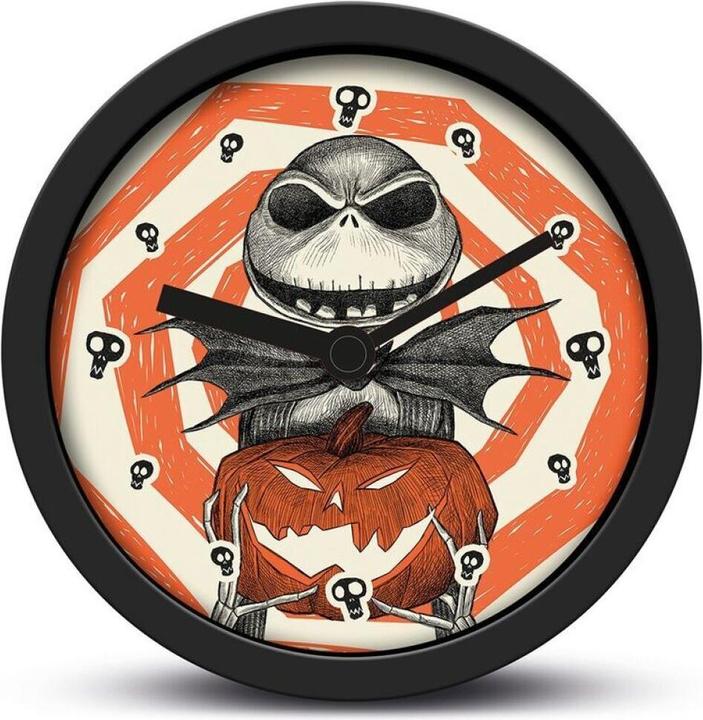 Actual product image Pyramid Orologio Desk Nightmare Before Xmas Pumpkin King Clock 16cm (16 cm)
