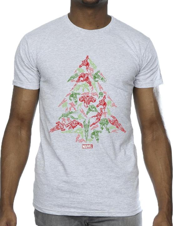 Produktbild Avengers Christmas Tree TShirt (M)