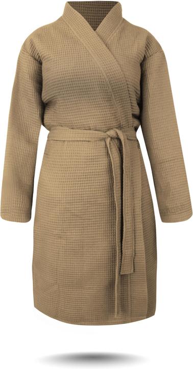 Actual product image Normani Ladies Waffle Piqué Kelin Bathrobe (XL)