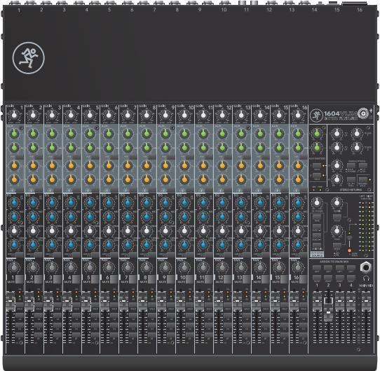 Mackie 1604VLZ4 DJ-Mixer (Studio- und Livemixer)