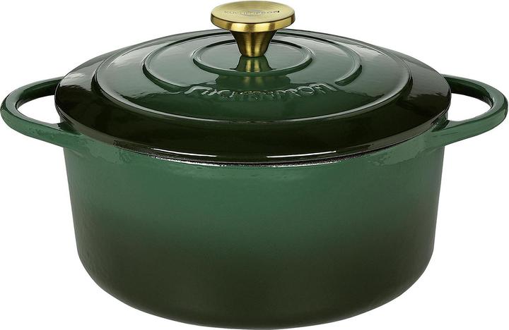 Produktbild Küchenprofi Bratentopf 'Provence' (24 cm, Bräter + Schmortopf, Edelstahl, Gusseisen)