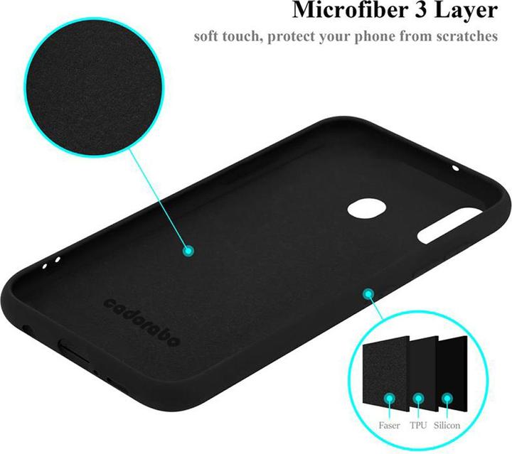 Actual product image Cadorabo TPU Liquid Silicone Case Cover (Samsung Galaxy M20)
